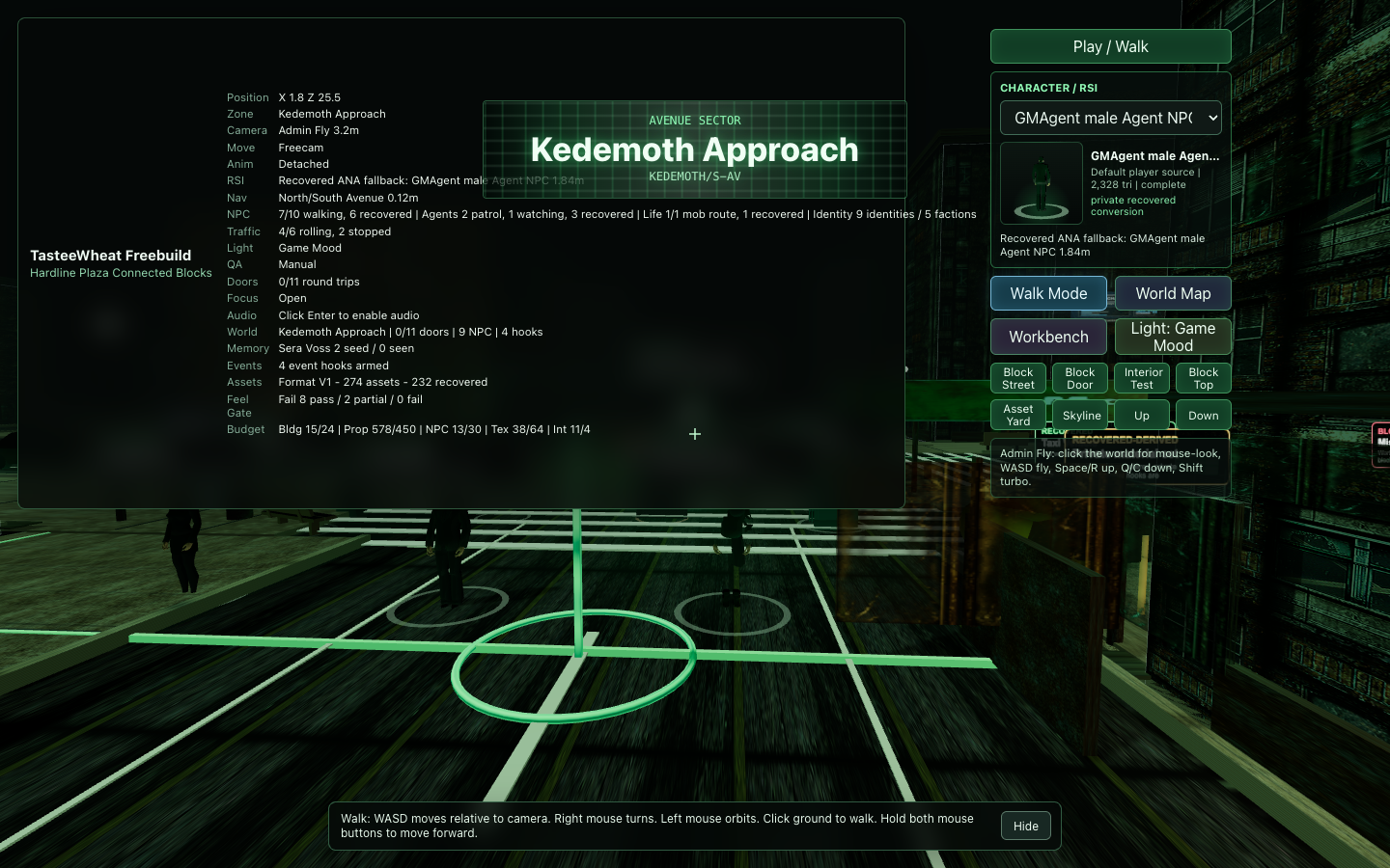 084 After District Block Street Level screenshot from the Freebuild preview