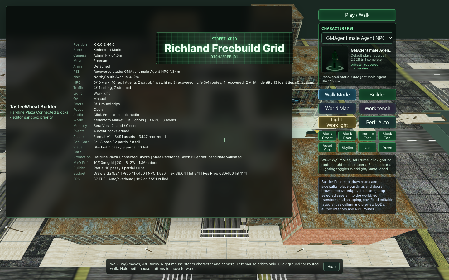 Admin Overhead Map screenshot from the Freebuild preview