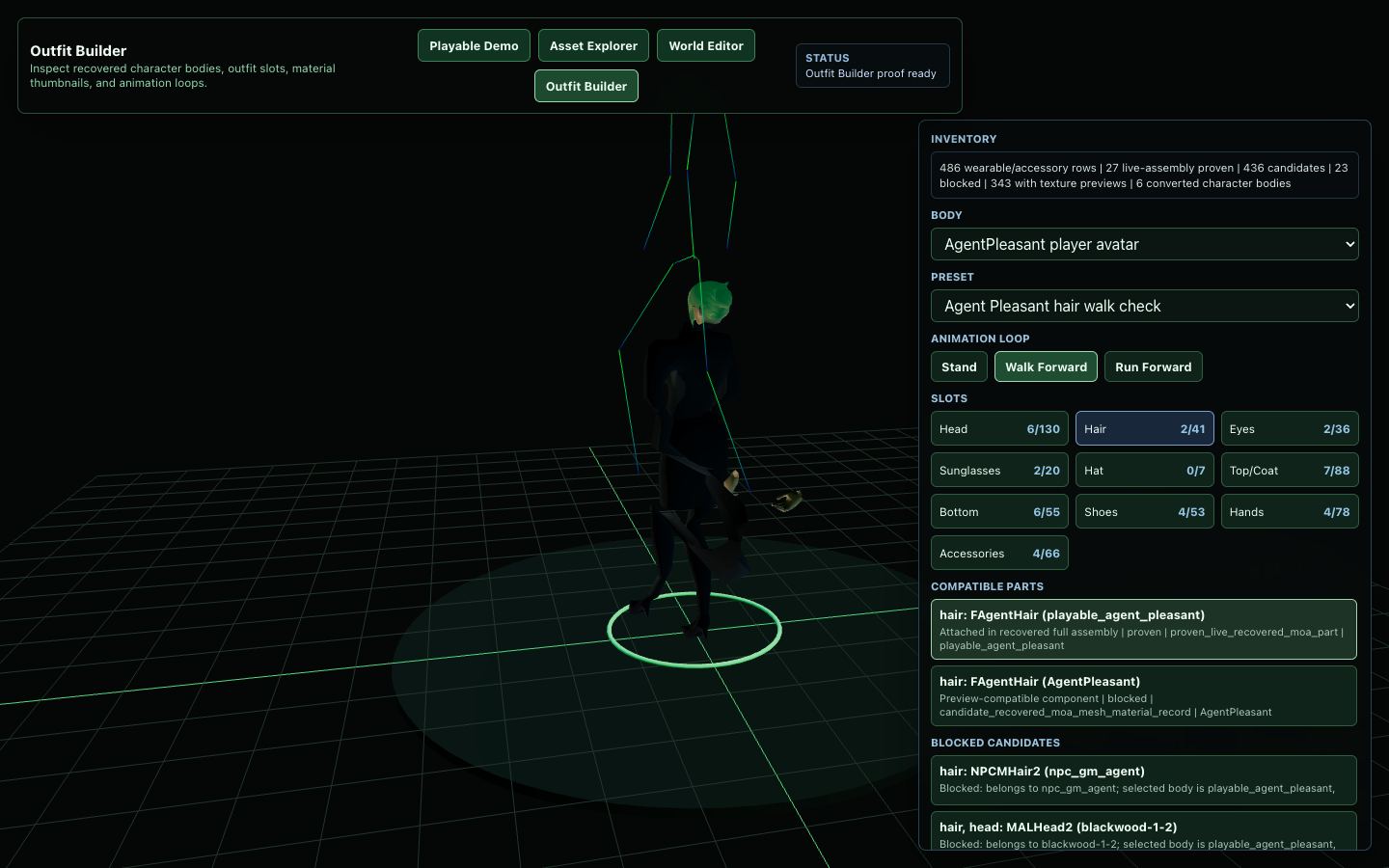 Outfit Builder screenshot
