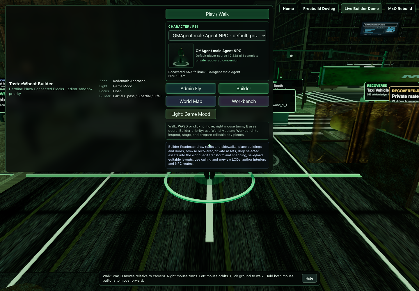 Public Demo Boot Check 20260512 screenshot from the Freebuild preview
